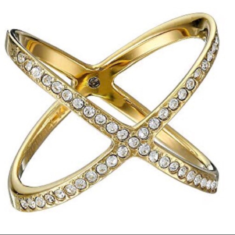 Michael Kors Gold “X” Ring